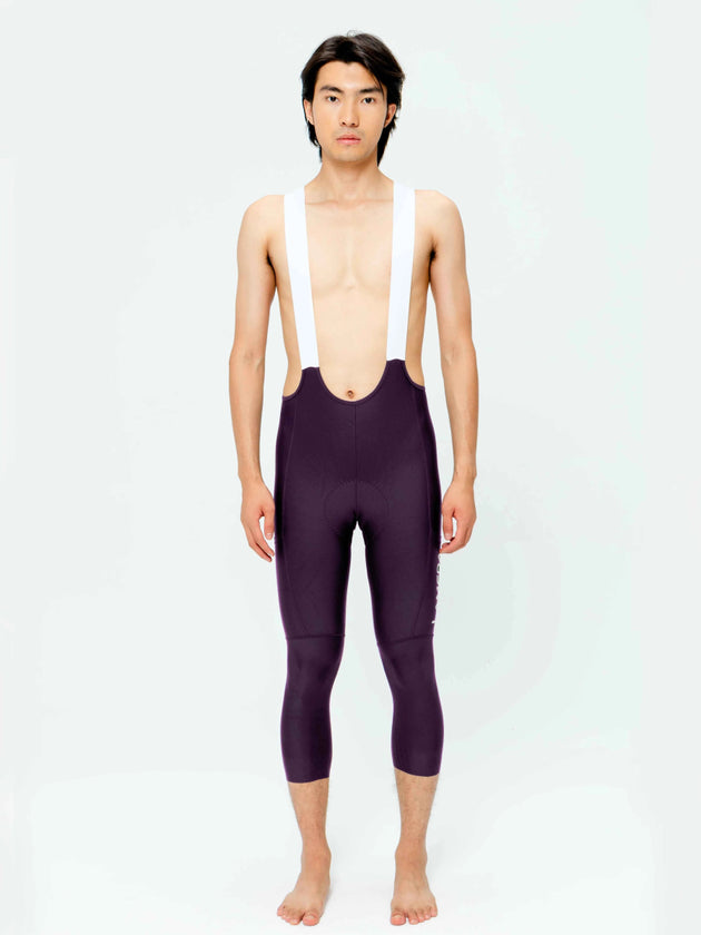 Summit Men Cycling Bib Pants 3/4 Capris - Meadow Purple