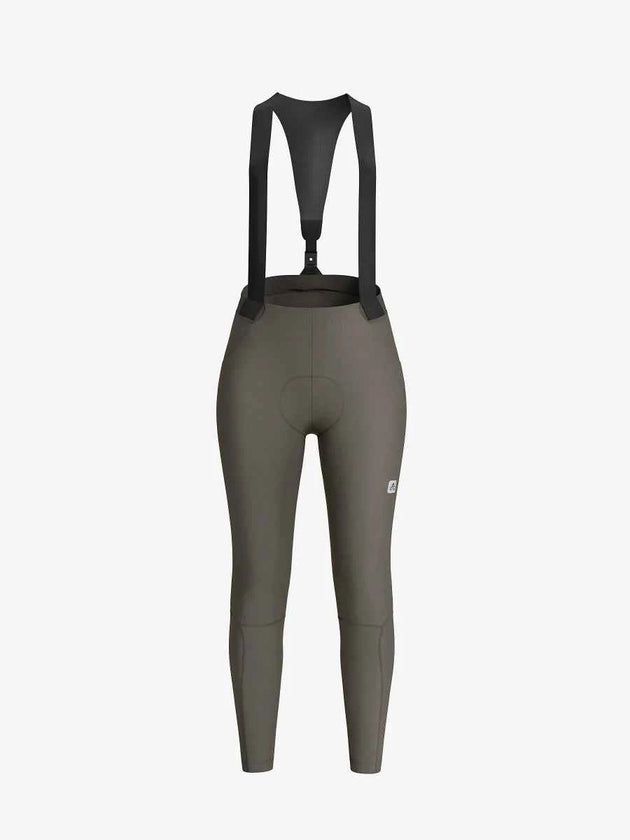 Sunshine Women's Thermal Fleeced Bib Tights - Gray