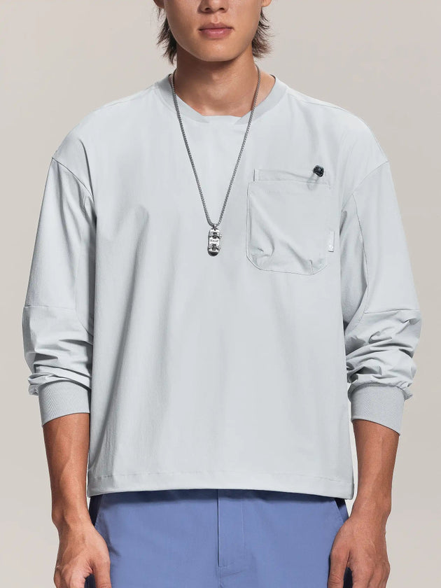The Unisex Cargo Long Sleeve Jersey - Blue