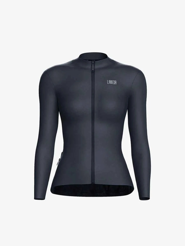 Transcend Women's Fleeced Thermal Jersey - Gray