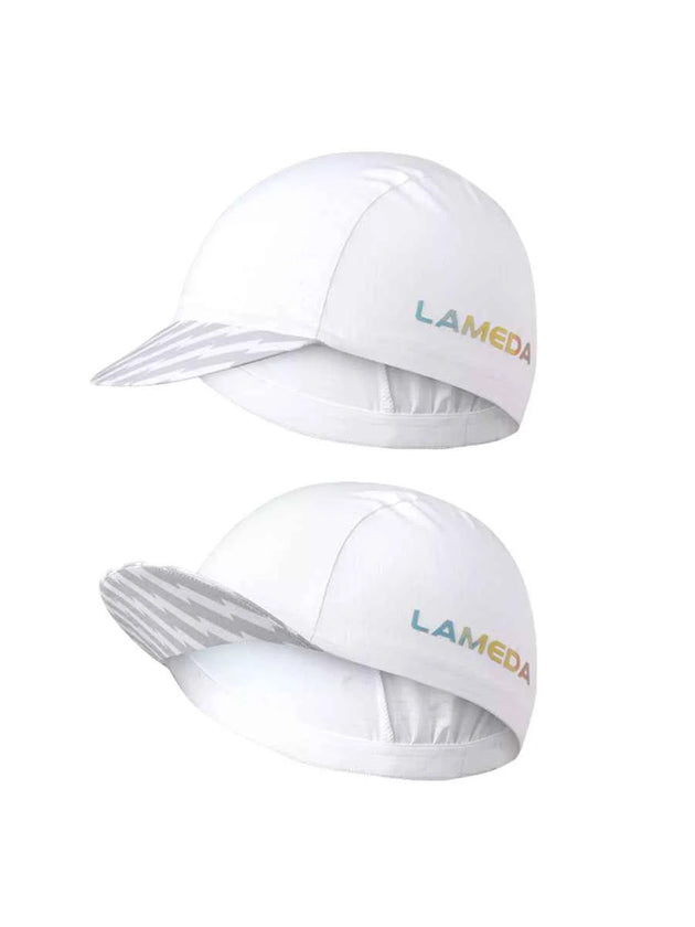 Unisex Cycling Cap - Lightning White