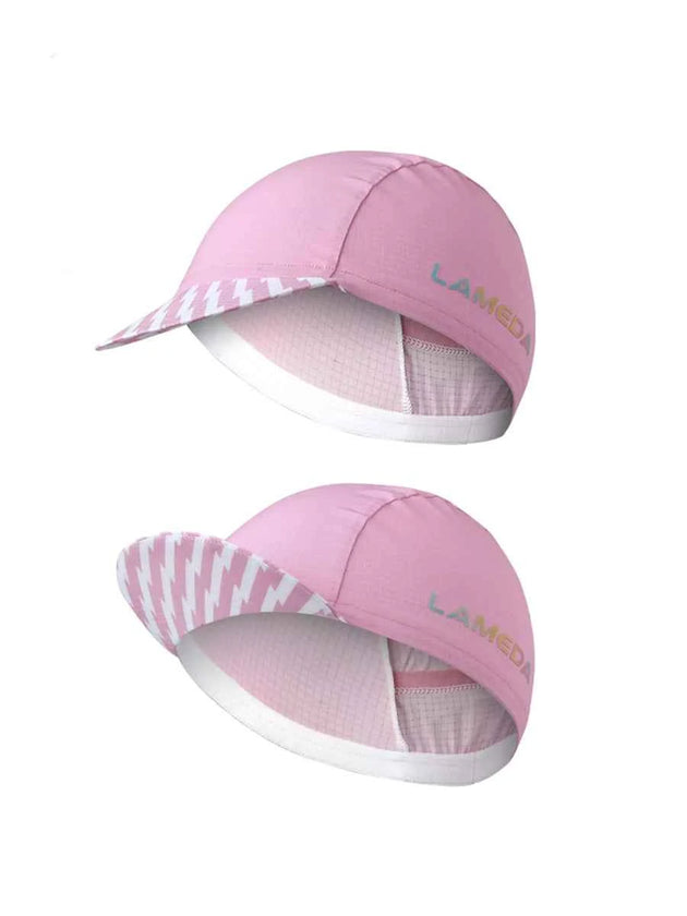 Unisex Cycling Cap - Pink Lightning
