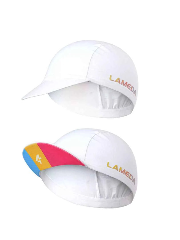 Unisex Cycling Cap - White