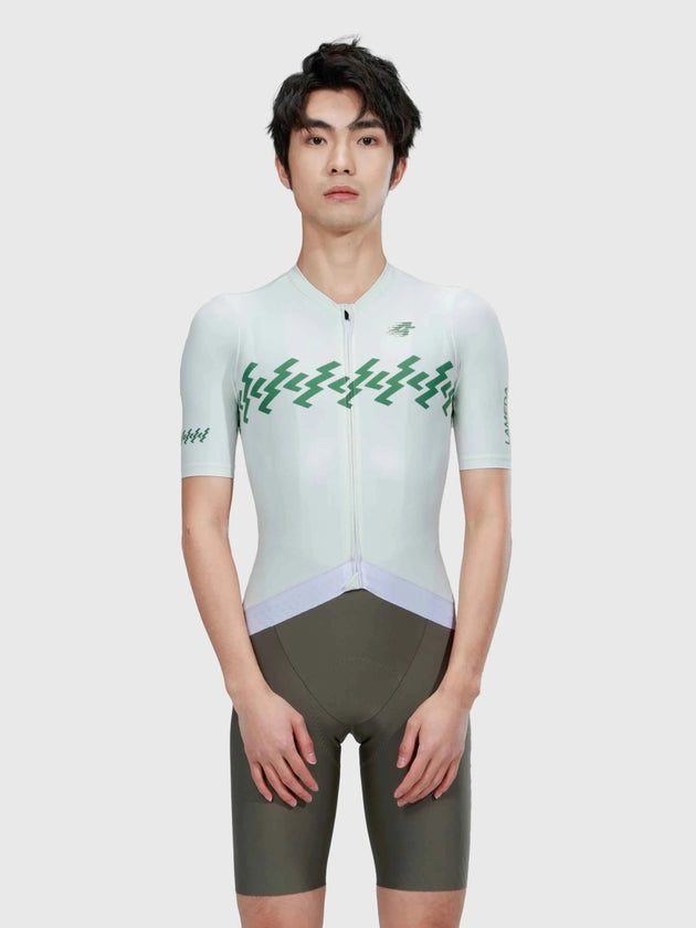 Verde Men Cycling Jersey - Cloud Lightning