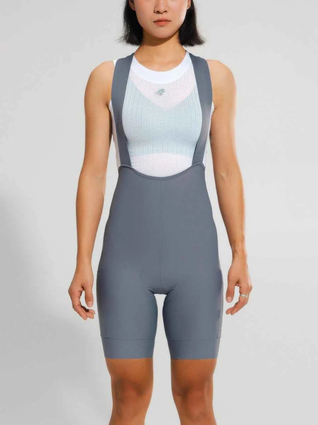 Women's Basic Bib Shorts 2025SSZ504 - Blue