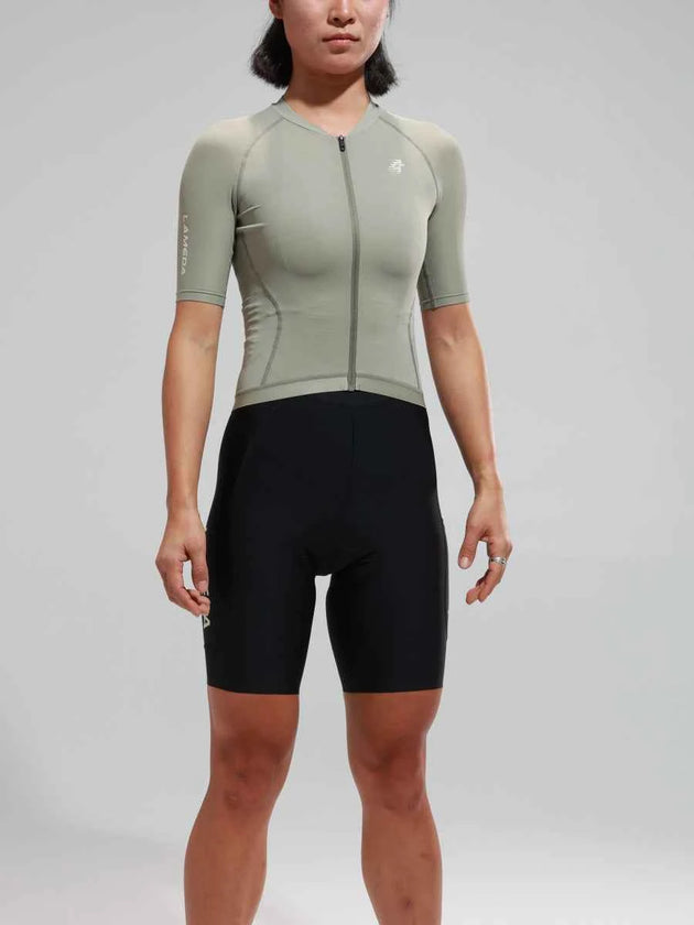 Women's Basic Cycling Jersey 2025SSXX483 - Green