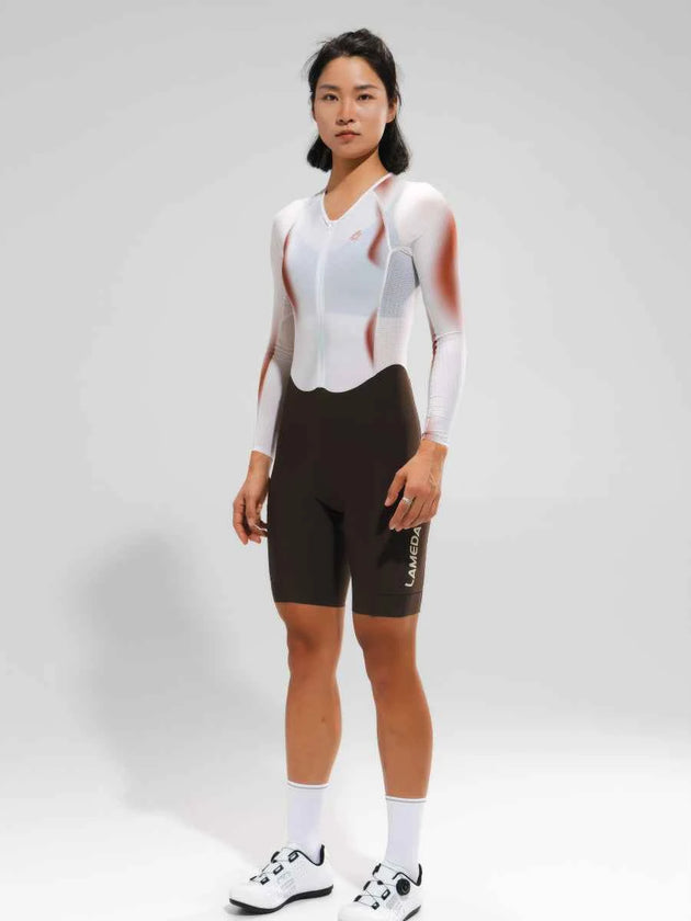 Women's Pro Cycling Skinsuit 2024SSS5228 - Khaki