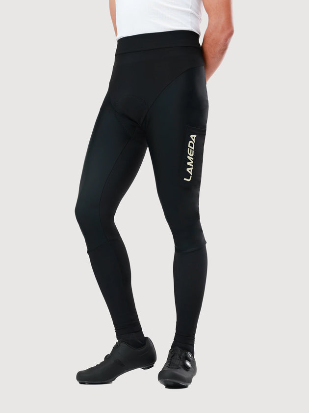 Elite Thermal Men's Tights S458 - Black